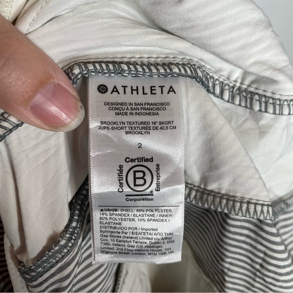 Athleta Brooklyn Textured Skort Size 2 - Picture 8 of 9